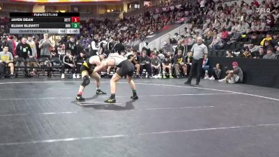 150 lbs Quarterfinal - Elijah Blewitt, Indianola vs Javen Dean, Bettendorf