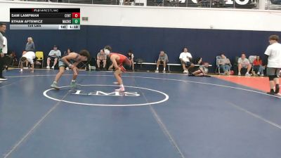 154 lbs Rr Rnd 1 - Sam Lampman, Centurion - HSC vs Ethan Aftewicz, Mat Assassins - HSC