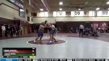 285 lbs Cons. Round 2 - Josiah Redel, Alburnett vs Aiden Kniffen, Notre Dame, Burlington