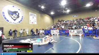 113 lbs Champ. Round 1 - Salvador Ardon, Camarillo vs Aaron Silva, Calvary Chapel