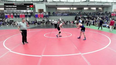 190 lbs Round Of 16 - Peyton Krah, Stafford vs Jacob Beiler, Enfield