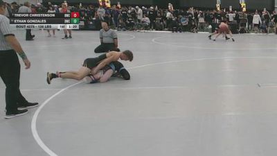 138 lbs Quarters - Trevor Christenson, Bobcat Wrestling Club vs Ethan Gonzales, Deadshot Wrestling Club