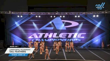 Cheer-riffic Techniques - Tail Feathers [2024 L2 Junior - D2 Day 1] 2024 Athletic Championships Houston Nationals