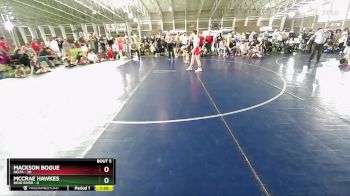 95 lbs Round 3 (4 Team) - Mackson Bogue, Delta vs McCrae Hawkes, Bear RIver