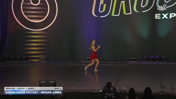 Raevin Raevin Dance Factory - Brooke Jones [2025 Senior - Solo - Jazz Day 1 ...