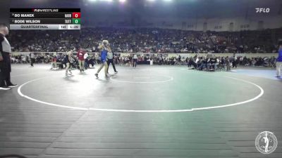 B4A-138 lbs Quarterfinal - Bode Wilson, Tuttle vs Bo Manek, Harrah