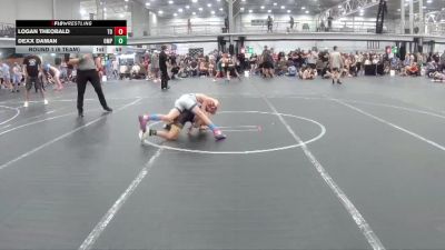 76 lbs Round 1 (6 Team) - Logan Theobald, The Outsiders vs Dexx Daman, OMP