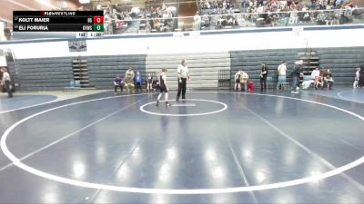 77 lbs Champ. Round 1 - Koltt Maier, Declo Stingers vs Eli Foruria, Garden Valley Wrestling Club