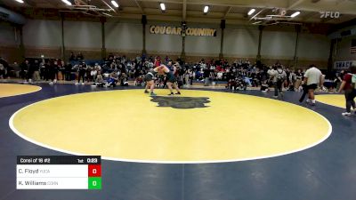 288 lbs Consi Of 16 #2 - Caleb Floyd, Yucaipa vs Kaydon Williams, Corner Canyon (UT)