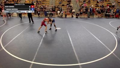106 lbs Semis - Jack Gogel, IA vs Aidan Ortega, IL