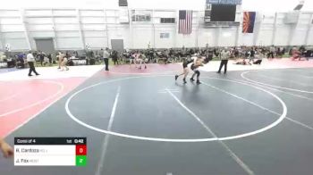 120 lbs Consi Of 4 - Robert Xavier Cardoza, HD Jets vs Justin Fox, Mustangs WC