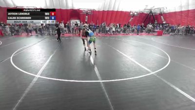 126 lbs Cons. Round 2 - Jaydon LeNoble, Team Nazar Training Center vs Caleb Schreiber, Team Nazar Training Center