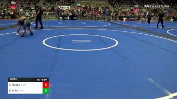 100 lbs Quarterfinal - Anakin Deppe, Daniel Cormier Wrestling vs Daigan Mills, Maverick Elite Wrestling