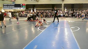 61 lbs Rr Rnd 5 - Emmitt McCarthy, Falcons Wrestling Club - ESC vs Reese Szymanski, Team Tugman - ESC