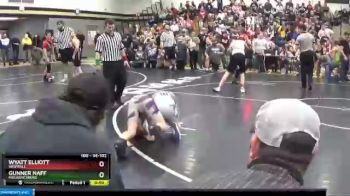 94 lbs Semifinal - Wyatt Elliott, Westfall vs Gunner Naff, Mechanicsburg