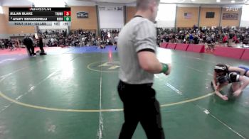 120 lbs Consi Of 8 #1 - Jillian Blake, Trumbull vs Avary Berardinelli, Merrimack
