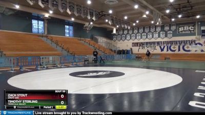 113 lbs Semifinal - Timothy Sterling, Temecula Valley vs Zach Stout, Great Oak