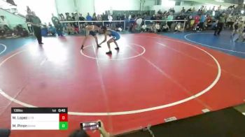 138 lbs Consi Of 16 #1 - Martin Lopez, Citrus Valley Black Hawks vs Matthew Pinon, Shamba Wrestling