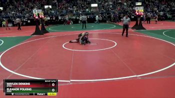 95 lbs Cons. Round 2 - Eleanor Polking, GGBA vs Waylen Denkins, BTWA