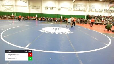 160 lbs Round Of 16 - James Capasso, Ballston Spa vs Jake Bacon, Wyoming Seminary