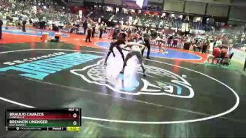 7 lbs Cons. Round 2 - Brennon Linenger, East Coweta vs Braulio Cavazos, Gainesville