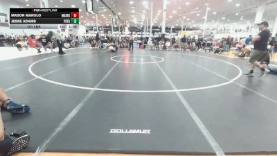 191 lbs 3rd Place - Mason Marolo, Mat Assassins Black - HSC vs Jesse Adams, Prestige Worldwide Blue - HSC