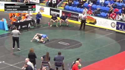 127 lbs Round Of 32 - Jordynn Bunce, Wattsburg vs Leigha Rudy, Manheim Township