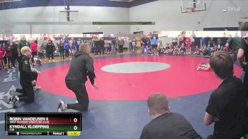 75/80 Round 2 - Robin VanDeusen Ii, West Wateree Wrestling Club vs Kyndall Kloepping, C2X