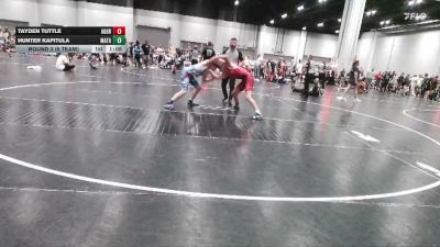 131 lbs Round 2 (6 Team) - Hunter Kapitula, Mat Assassins White vs Tayden Tuttle, Aggression Legionaries