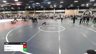 73 lbs Consi Of 4 - Eden Lee, Rancho Bernardo WC vs Paxton Dyson, Texas Elite