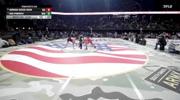 Cons. Round 1 - Joe French, Milbank vs Adrian Good Iron, Rapid City Central