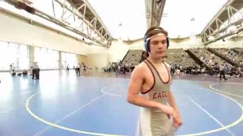 128 lbs Consi Of 32 #2 - Devan Hemingway, Mt. Abraham vs Michael Berube, Long Beach