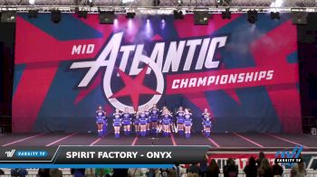 Spirit Factory - Onyx [2022 L3 Junior - D2 - Small] 2022 Mid-Atlantic Championship Wildwood Grand National DI/DII