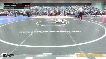 80 lbs Semifinal - Maddox Wilson, Refinery vs Mikey Butler, Brawler Elite