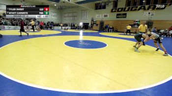 109 lbs Round Of 16 - Tyler Sweet, Clovis North vs Wyatt Carnrite, Poway