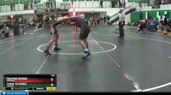 145 lbs Cons. Round 2 - Chris Alvarez, Laramie vs Tillman Burns, Worland