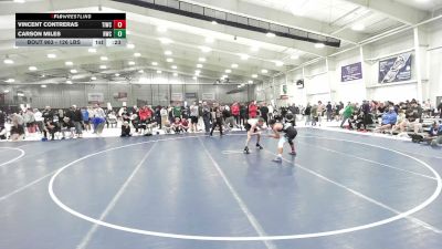 126 lbs Cons. Quarters - Carson Miles, Reddot Wrestling Club vs Vincent Contreras, Team Idaho Wrestling Club