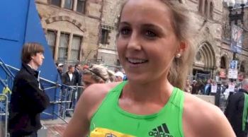 Erin Bedell from Mt SAC to Boston after 2011 Boston Marathon BAA Road Mile