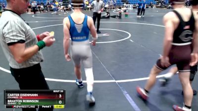 150 lbs Round 5 - Kade Abbey, Kearney vs Mason Petersen, Columbus