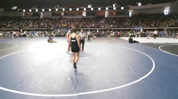 D 3 150 lbs Champ. Round 1 - Wesley Reed, St. Edmund vs James Britt, Kaplan