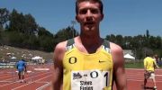 Steve Finley, 1st steeplechase at 2011 UCLA-Oregon Dual Meet