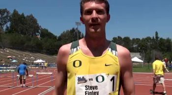 Steve Finley, 1st steeplechase at 2011 UCLA-Oregon Dual Meet