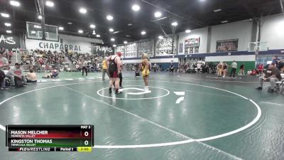 285 lbs Semifinal - Mason Melcher, Murrieta Valley vs Kingston Thomas, Temecula Valley