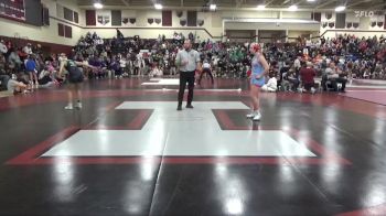 140 lbs Cons. Round 2 - Melanie Bruesewitz, Osage vs Lydia Beyer, East Buchanan