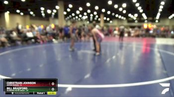 150 lbs Round 3 (6 Team) - Bill Bradford, Alabama Elite Gold vs Christrain Johnson, Gator Dawgs