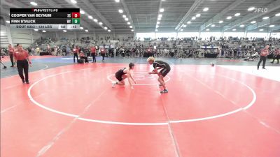 120 lbs Consi Of 32 #1 - Cooper Van Beynum, SC vs Finn Stalick, WY