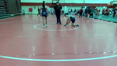 160 lbs Champ. Round 2 - Tenacious Villase, Big Bend Community College vs Addison Canja, Unattached