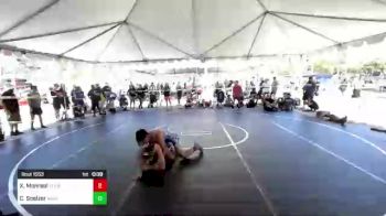 160 lbs Consi Of 16 #1 - Xavier Monreal, Team Quest vs Caleb Soelzer, Norcal Wc