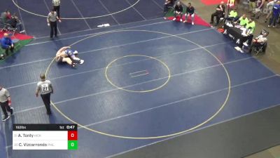 192 lbs Consi Of 32 #2 - Adam Tonty, Hickory vs Christian Vizcarrondo, Philadelphia