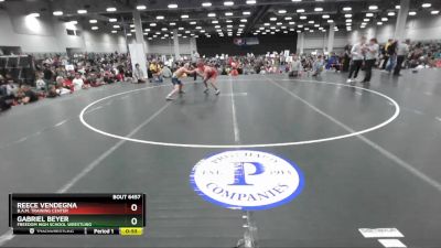 105 lbs Cons. Round 3 - Reece Vendegna, B.A.M. Training Center vs Gabriel Beyer, Freedom High School Wrestling